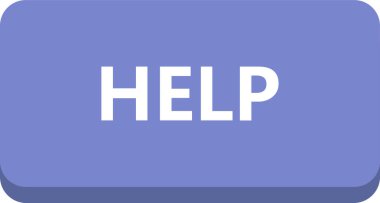 yardım web etiketi simgesi