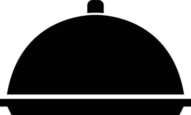 Siyah bir simgenin vektör illüstrasyonu