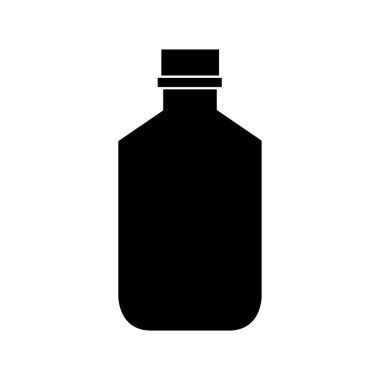şişe simgesi vektör illüstrasyonu