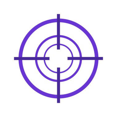 hedef web vektör simgesi