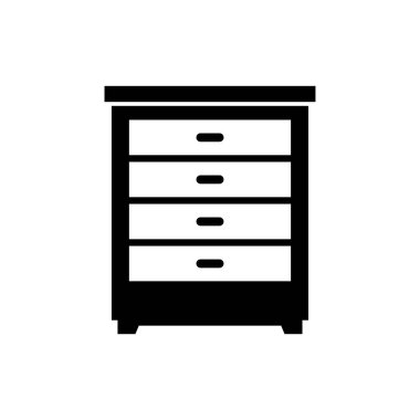 Göğüs çekmeceleri, kabartma vektör tasarımı