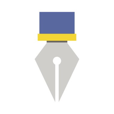 Kalem renkli vektör simgesi