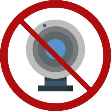 Dur işareti. Vektör illüstrasyonu