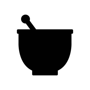 Mutfak vektörü simgesi düz simgesi