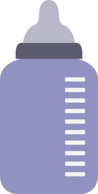 Mavi ve beyaz bir ikonun vektör illüstrasyonu