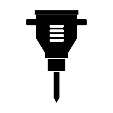 matkap simgesi. Web için tornavida vektör simgelerinin basit çizimi