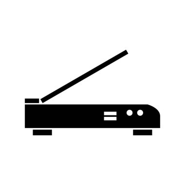 router simgesi vektör illüstrasyonu