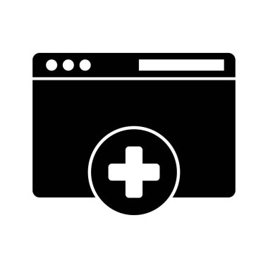 tıbbi simge vektör illüstrasyonu