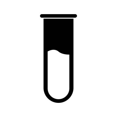 test tübü simgesi, basit tasarım