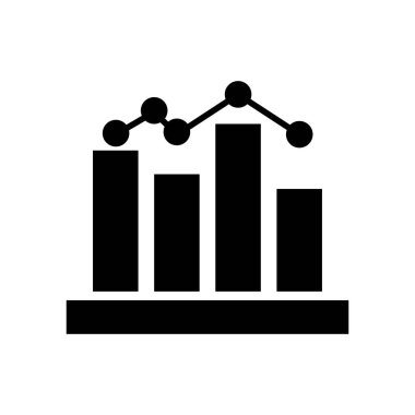 grafik vektör düz simgesi