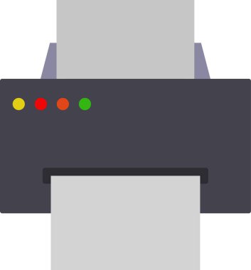 düz tasarım modern vektör illüstrasyon kartı ve kamera