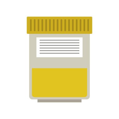 izole edilmiş ilaç kutusu simgesi