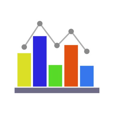 grafik vektör simgesi. biçim düz grafik sembolüdür.