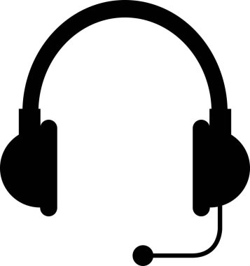 Müşteri simgesi olan kulaklıklar