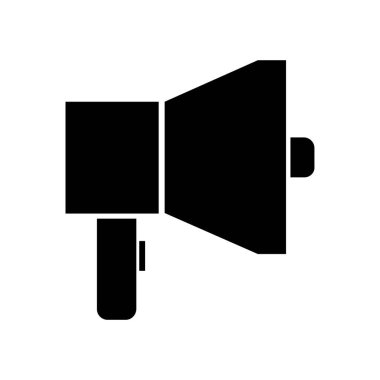 megafon vektör resimlemesi basit biçimle