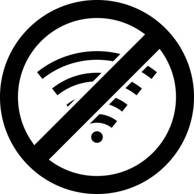 Kişisel ve ticari kullanım için sinyal vektör simgesi simgesi çizimi yok..