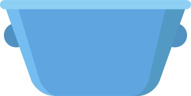 Çöp kutusu, illüstrasyon, beyaz arkaplan üzerindeki vektör.