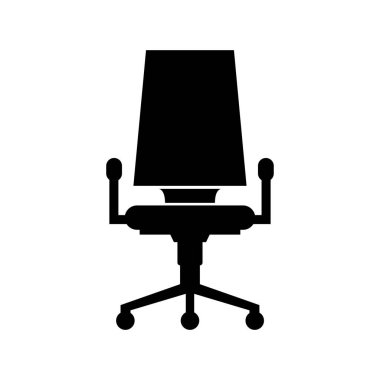Ofis sandalye simge vektör