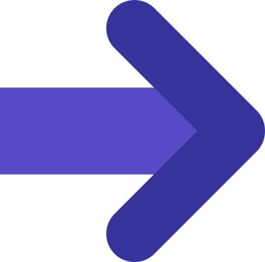 ok yönü simgesi doldurulmuş - taslak biçimi