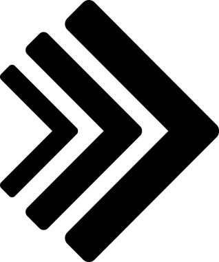 Ok. Web simgesi basit illüstrasyon