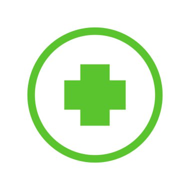 tıbbi simge vektör illüstrasyonu