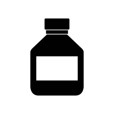 Kavanoz simge vektör web ve mobil uygulaması tasarımı, kavanoz logo kavramı için izole üzerinde beyaz arka plan