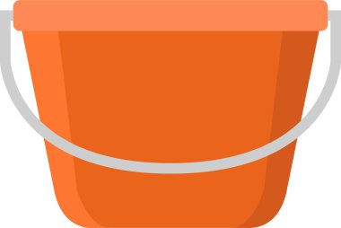 Kova temizleme simgesi taslak biçimi