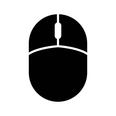 Fare simgesi. Fare vektör simgesi web için basit çizimi