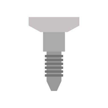 beyaz arkaplanda izole edilmiş tornavida simgesi vektörü web ve mobil uygulama tasarımı, araç logosu konsepti