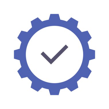 dişli simgesi vektör illüstrasyonu