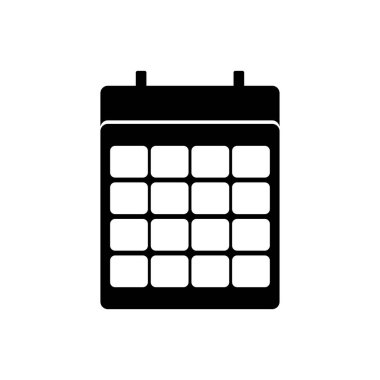 Takvim hatırlatma izole simgesini