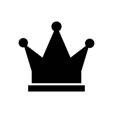 Crown Logo Şablonu vektör çizimi
