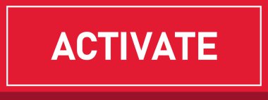 Gri arkaplanda kelime eylemi içeren kırmızı renkli yuvarlak damga