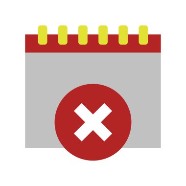 takvim anımsatıcı izole edilmiş simgesi