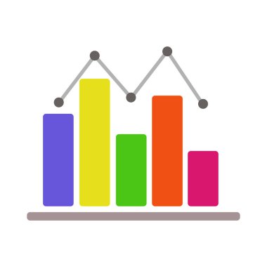 grafik simgesi, düz vektör illüstrasyon tasarımı
