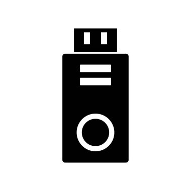 pil vektörü glifleri düz simge