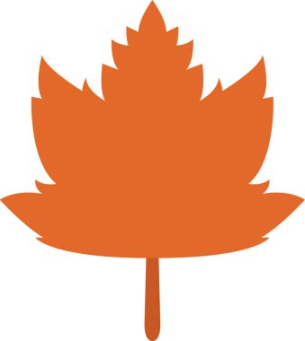 İzole edilmiş sonbahar akçaağaç yaprağı