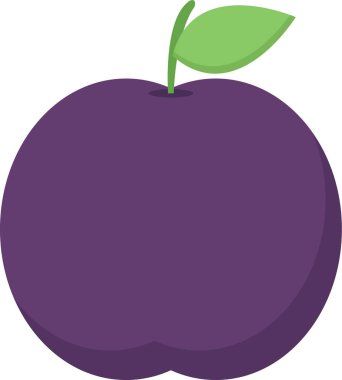 elma taze meyveleri izole edilmiş ikon vektör illüstrasyon tasarımı