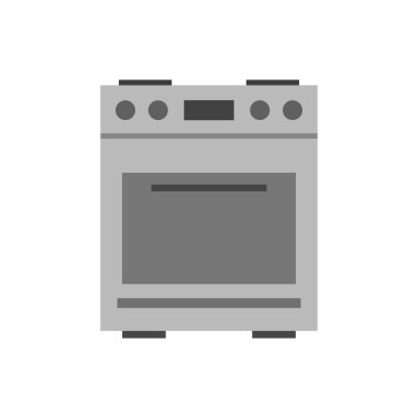 Fırın ikonu. Vektör illüstrasyonu