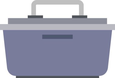 Çöp kutusu simgesi. Basit tasarım