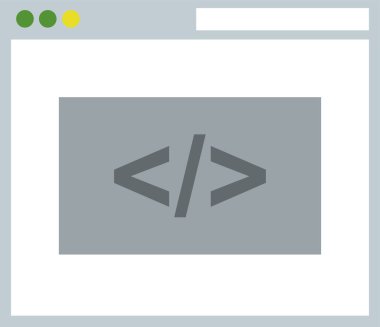 Web simgesi çizimi kodlanıyor