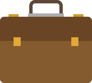 seyahat çantası ikonu. vektör illüstrasyonu