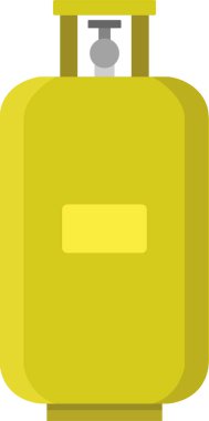 Benzin istasyonu. Basit resimleme