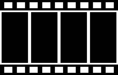 film strip vektör simgesi