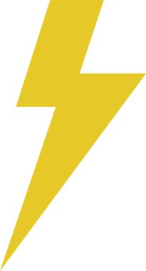 flash bolt simgesi ana hat biçiminde