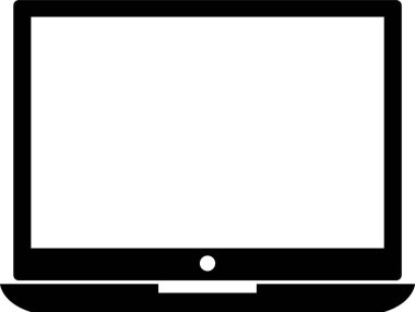 tablet bilgisayar izole edilmiş simgesi