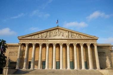 Fransız Ulusal Meclisi-Bourbon Sarayı parlamentonun alt meclisi, Paris, Fransa.