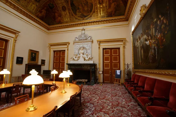 Paryż Francja Czerwiec 2023 Biblioteka Pałacu Bourbon Siedziba Francuskiego Zgromadzenia — Zdjęcie stockowe
