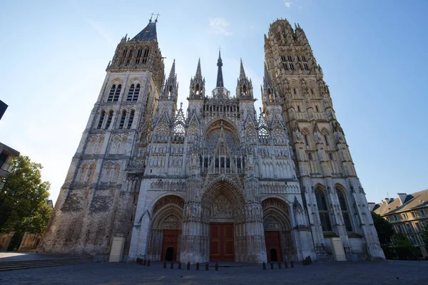 Rouen Katedrali Rouen Normandy Fransa Için Bir Roma Katolik Gotik — Stok fotoğraf
