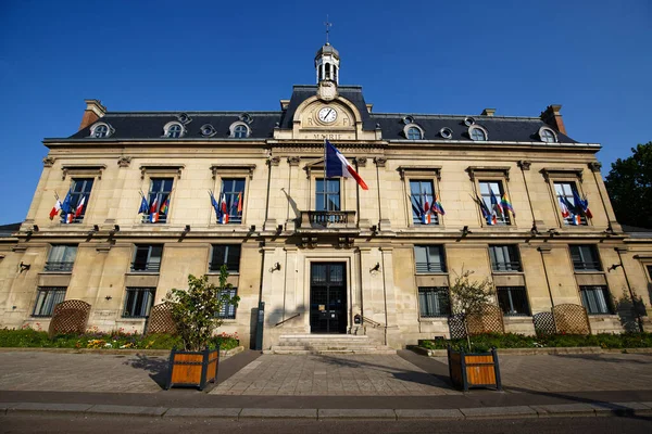 Stadshuset Saint Ouen Hotellet Ligger Paris Norra Förort Från Centrala — Stockfoto